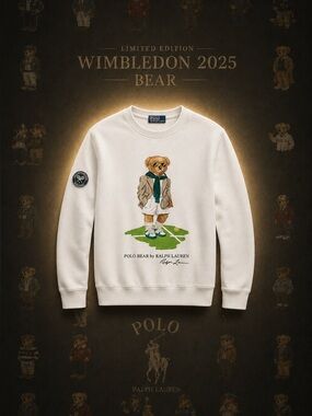 Polo by Ralph Lauren Wimbledon Polo Bear Sweatshirt 2025